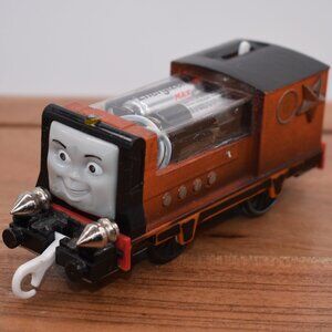 2009 Thomas & Friends #5 Rusty Orange Motorized Trackmaster Train Tested Works
